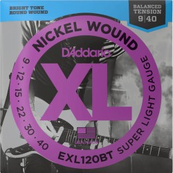 SET D'Addario EXL120BT...