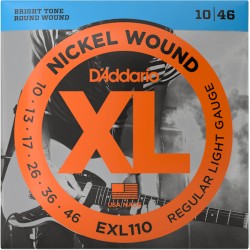 SET D'Addario EXL110 Nickel...